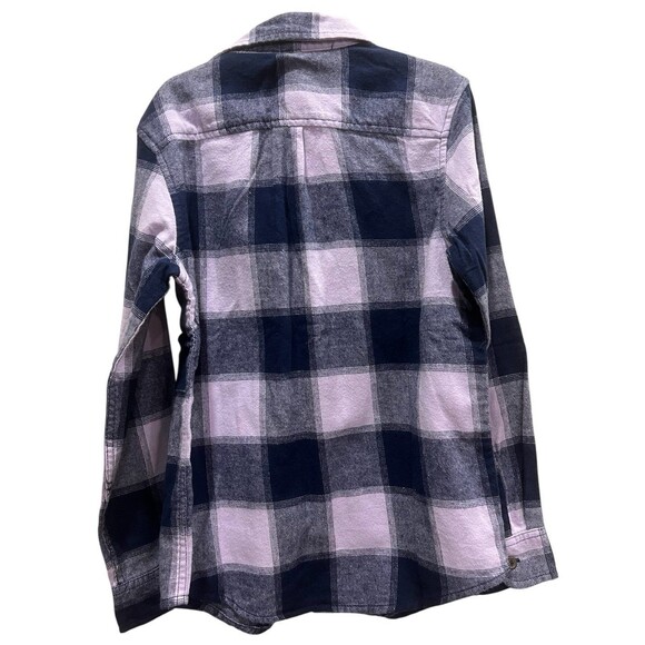 Long Sleeve Flannel Shirt - Boys - Size: M (8) - Picture 2 of 3